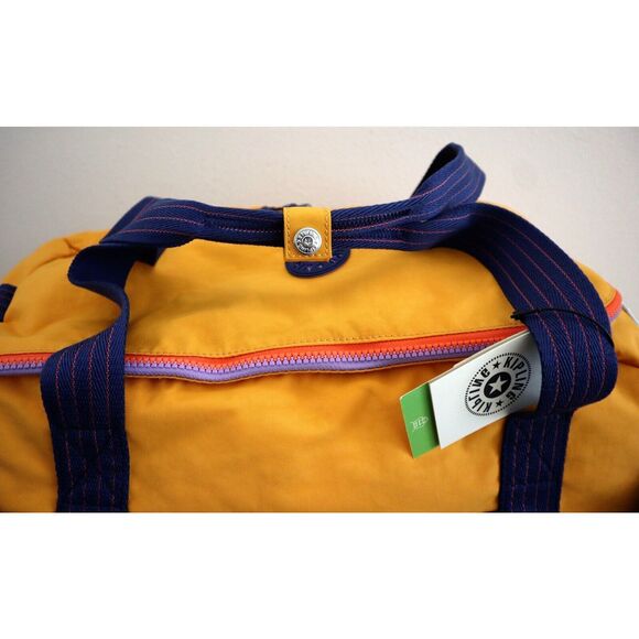 Kipling Unisex Spicy Gold Palermo Up Convertible Duffle Bag Travel Backpack - Picture 12 of 15
